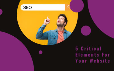 5 Critical Elements For Your Website
